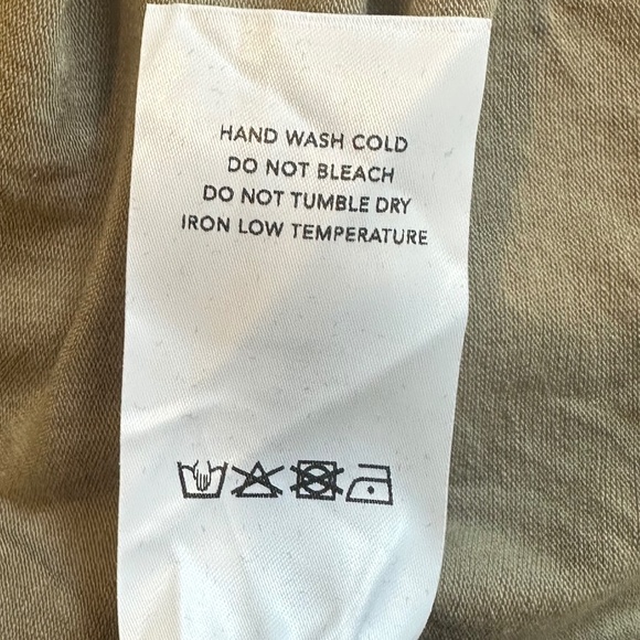 Mijeong Park Lightweight Beige Long Sleeve Roll Neck Top - Size L - Picture 10 of 12